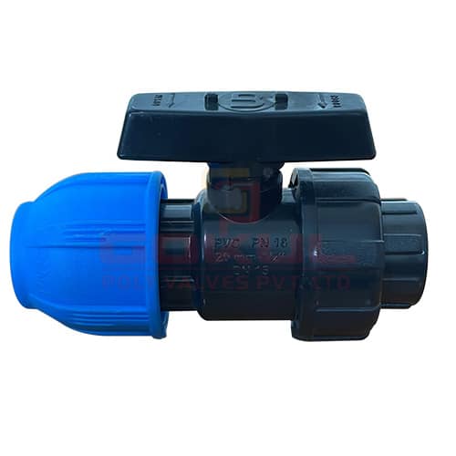 PP Drip Irrigation Ball Valve
