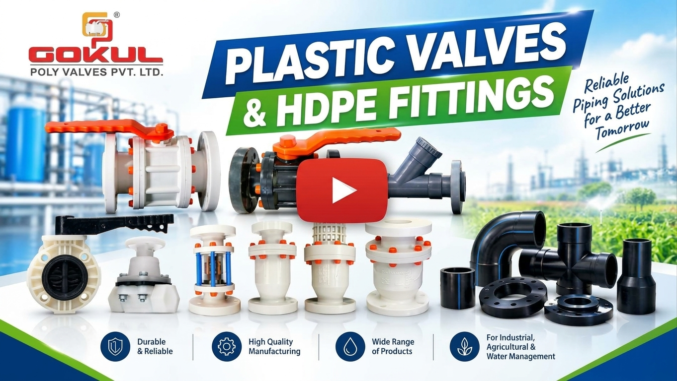 Gokul Poly Valves - Plastic Ball Valves and HDPE Pipe Fittings Video